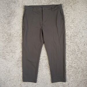 Bylt Everyday Pant 2.0 Mens Green 38 Slim Stretch Chino Golf Performance